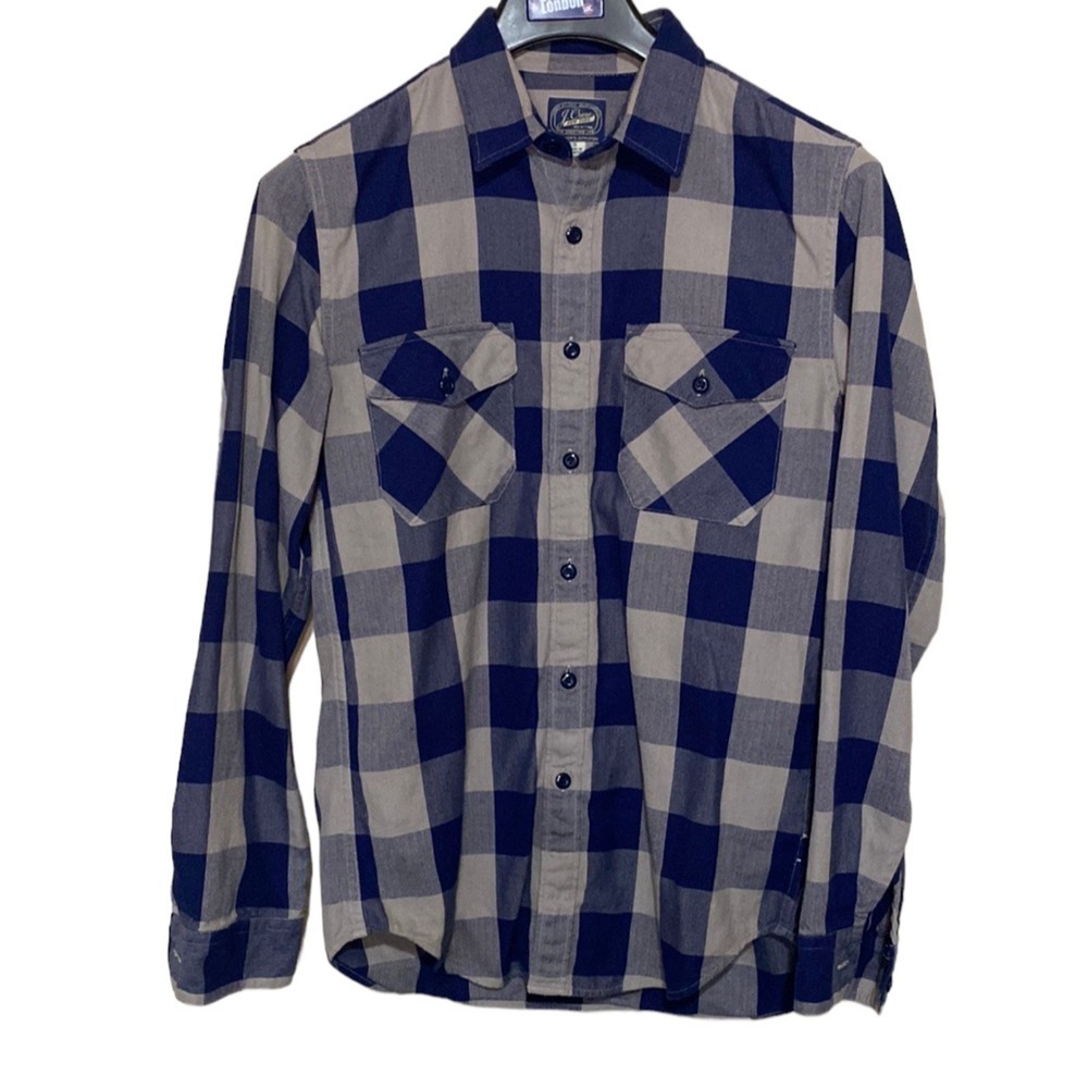 J Crew New York Sportsmens Outfitter Mens Long Sleeve Button Up Shirt M